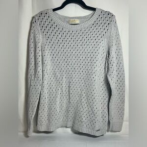 Michael Kors Light Gray Crew Neck Sweater
